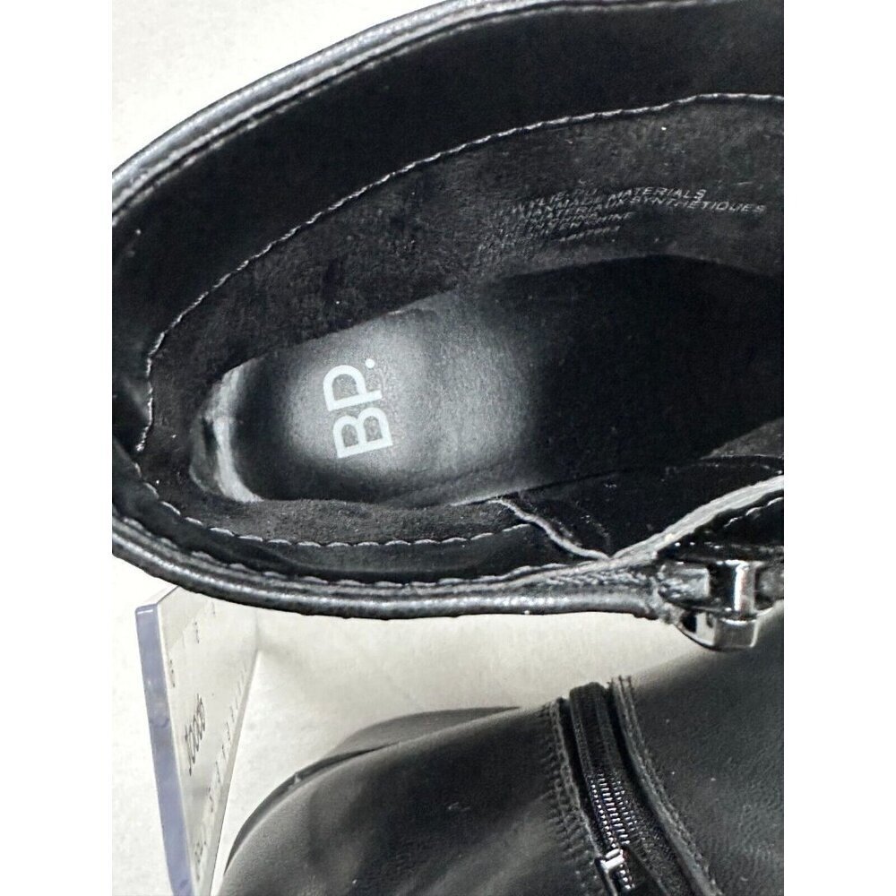 BP by Nordstrom Wylie Black Ankle Boot Size 6 Bootie - Picture 11 of 14